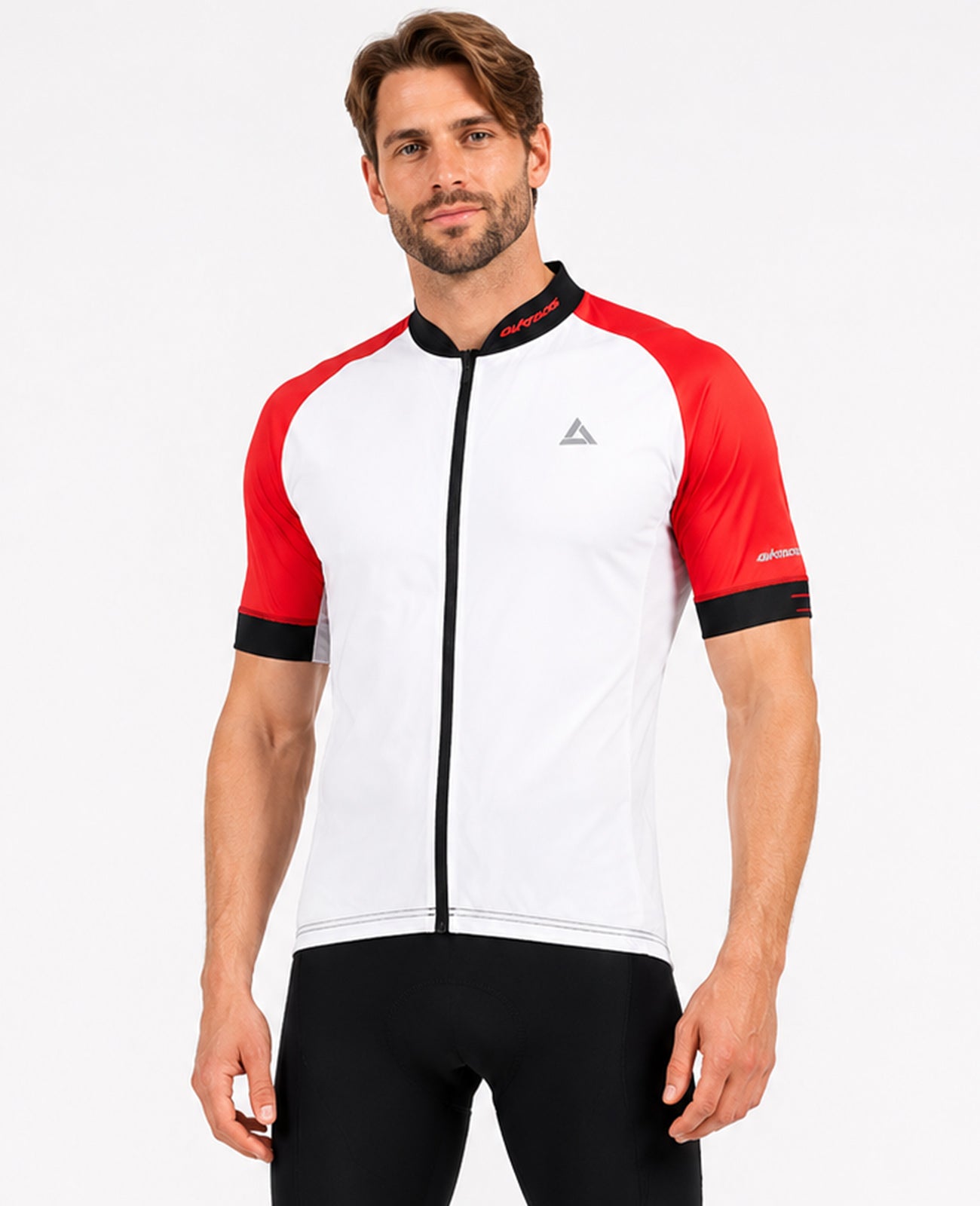 airtracks-pro-line-maillot-v-lo-homme-manches-courtes-blanc-l image 1