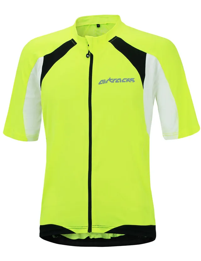 airtracks-pro-t-maillot-v-lo-homme-n-on-blanc-manches-courtes image 1