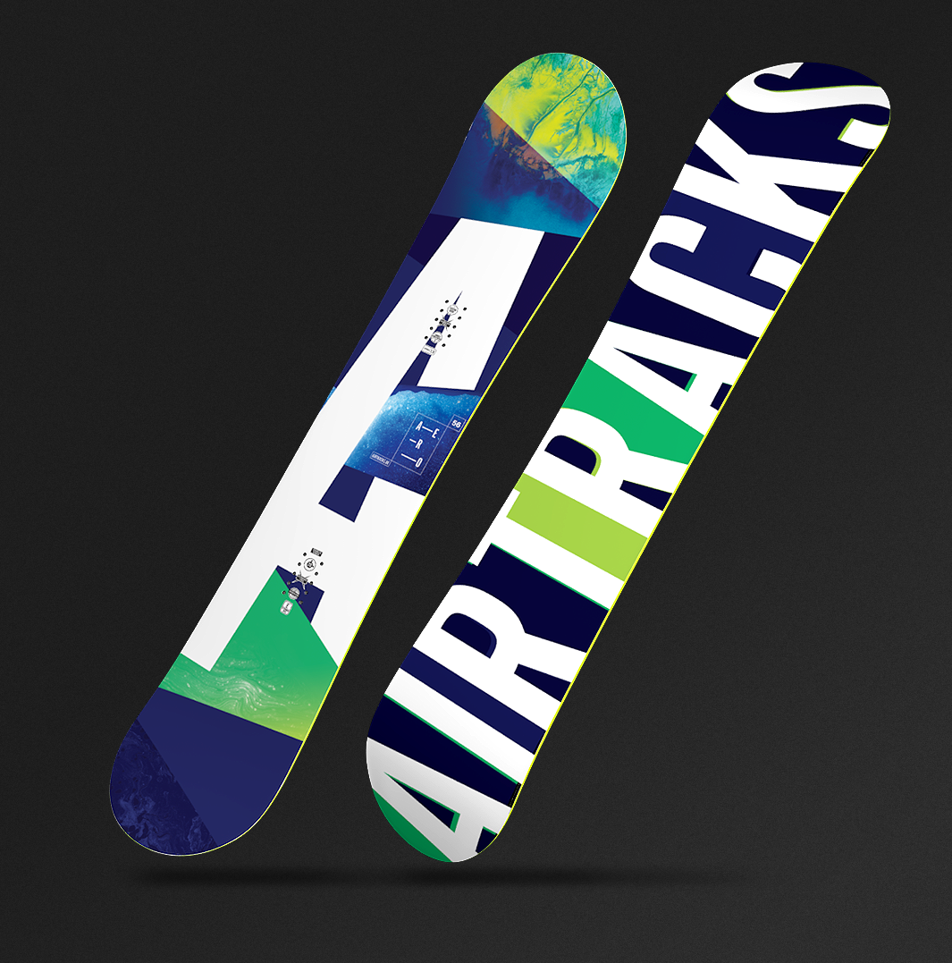 airtracks-aero-zero-rocker-snowboard-homme-163-cm-freestyle image 2