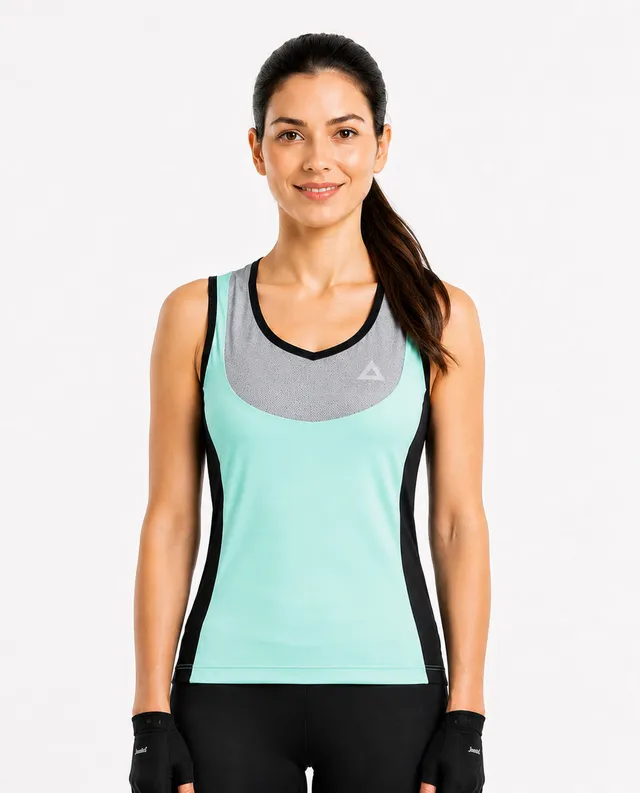 airtracks-comfort-line-maillot-v-lo-femme-sans-manches-respirant image 1