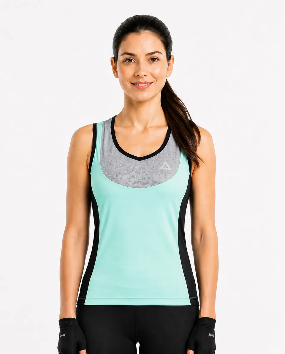 airtracks-comfort-line-maillot-v-lo-femme-sans-manches-respirant image 1