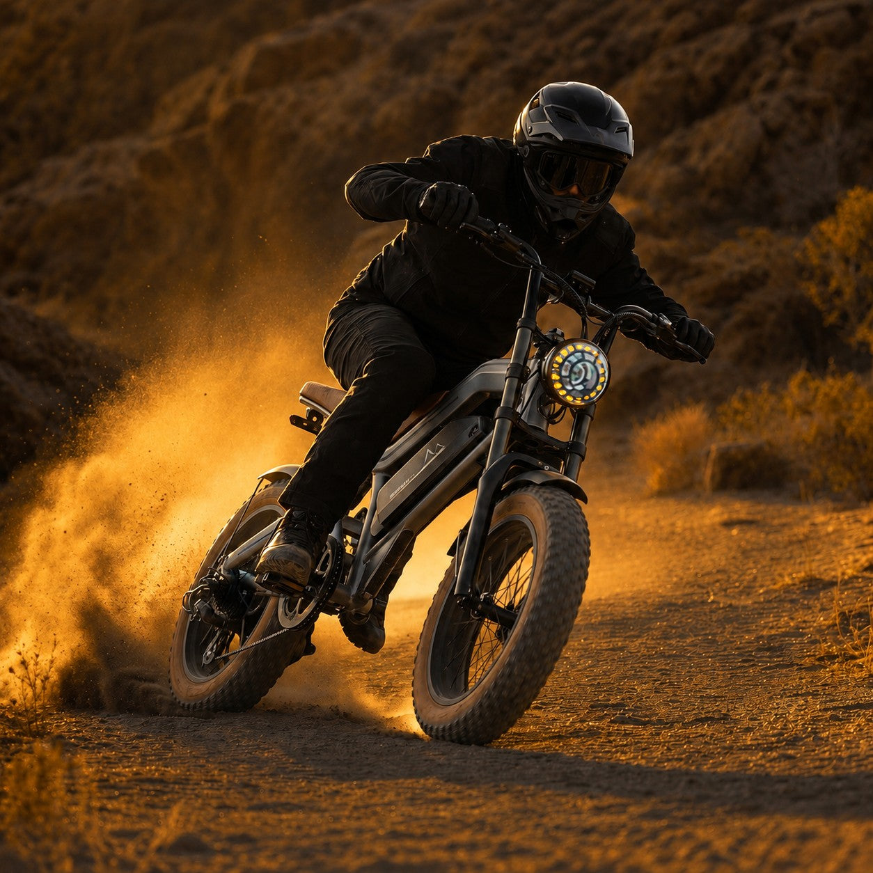 dyu-m20-fat-bike-lectrique-marron-tout-terrain-25-km-h image 4