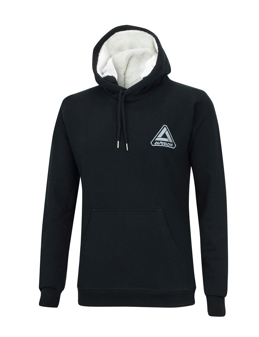 airtracks-sweat-capuche-homme-noir-hiver-coton-taille-l image 1
