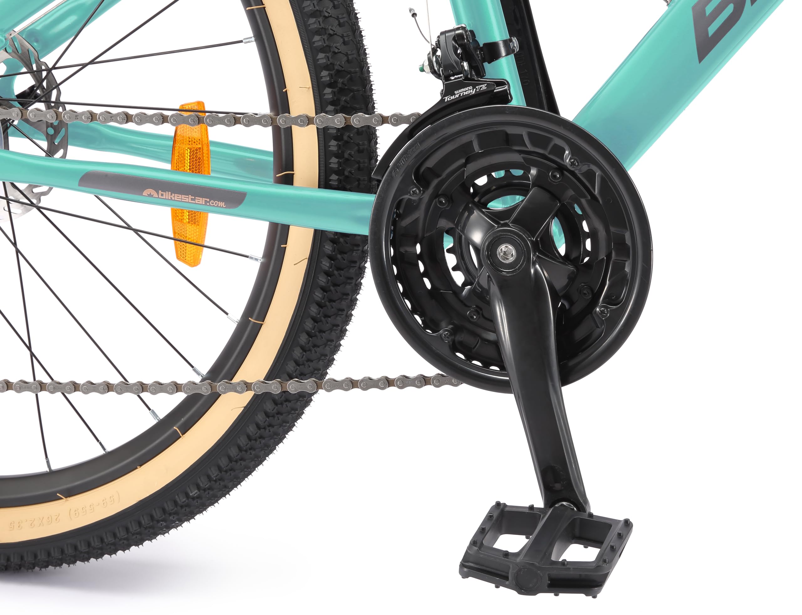 bikestar-vtt-26-pouces-menthe-21-vitesses-shimano image 6