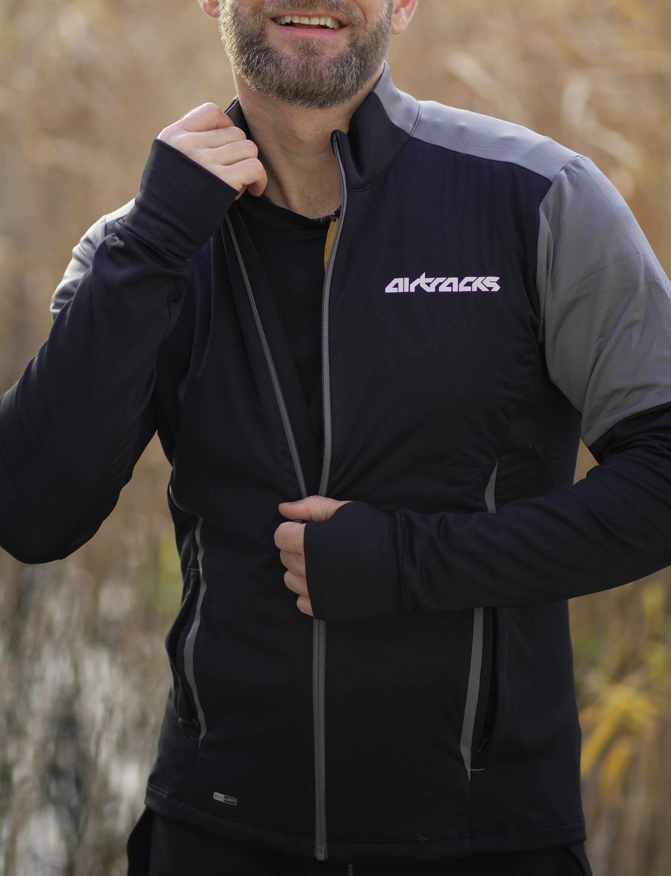 airtracks-pro-line-sweat-running-homme-noir-gris image 5