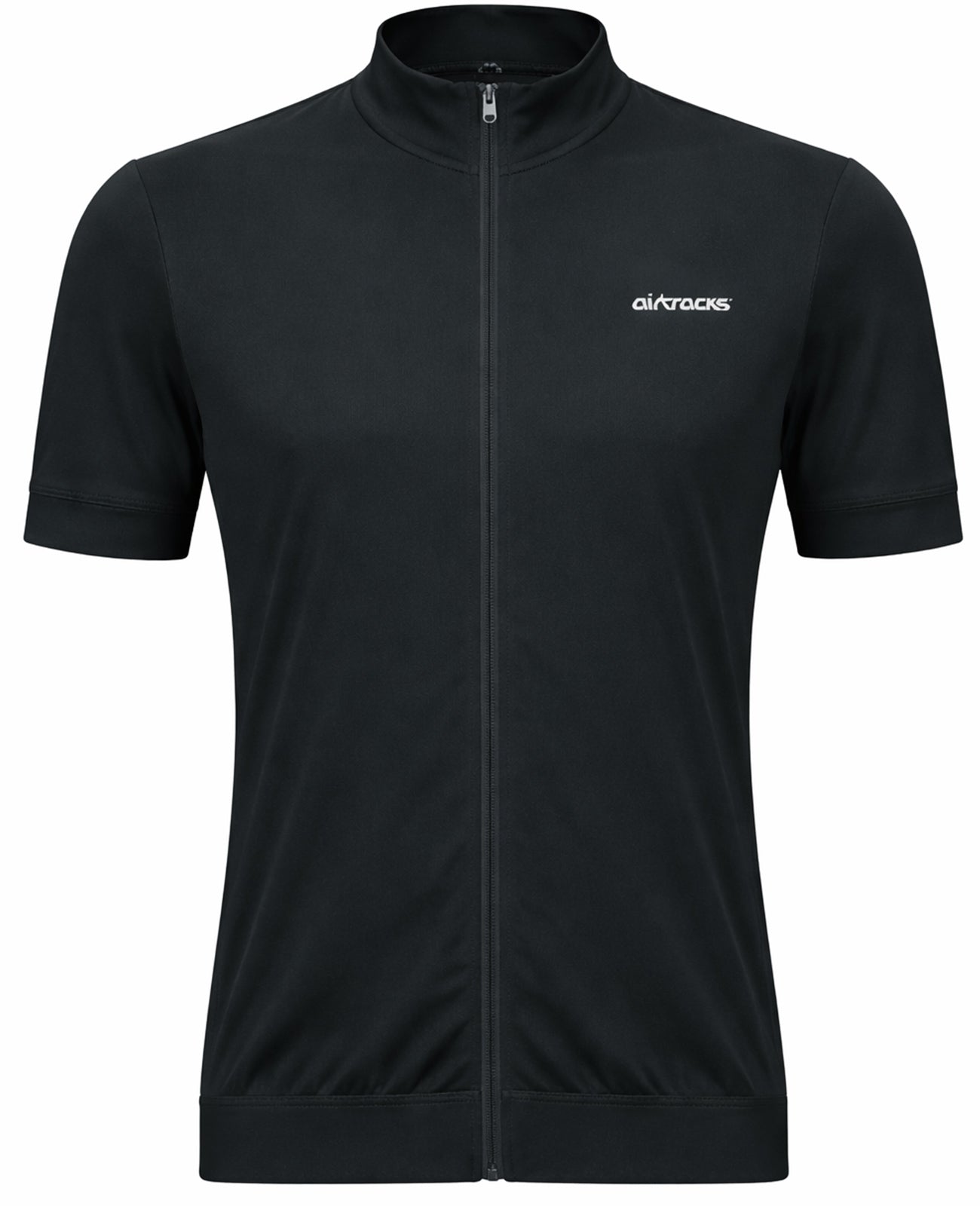 airtracks-air-tech-ii-maillot-v-lo-homme-manches-courtes-noir-respirant image 4