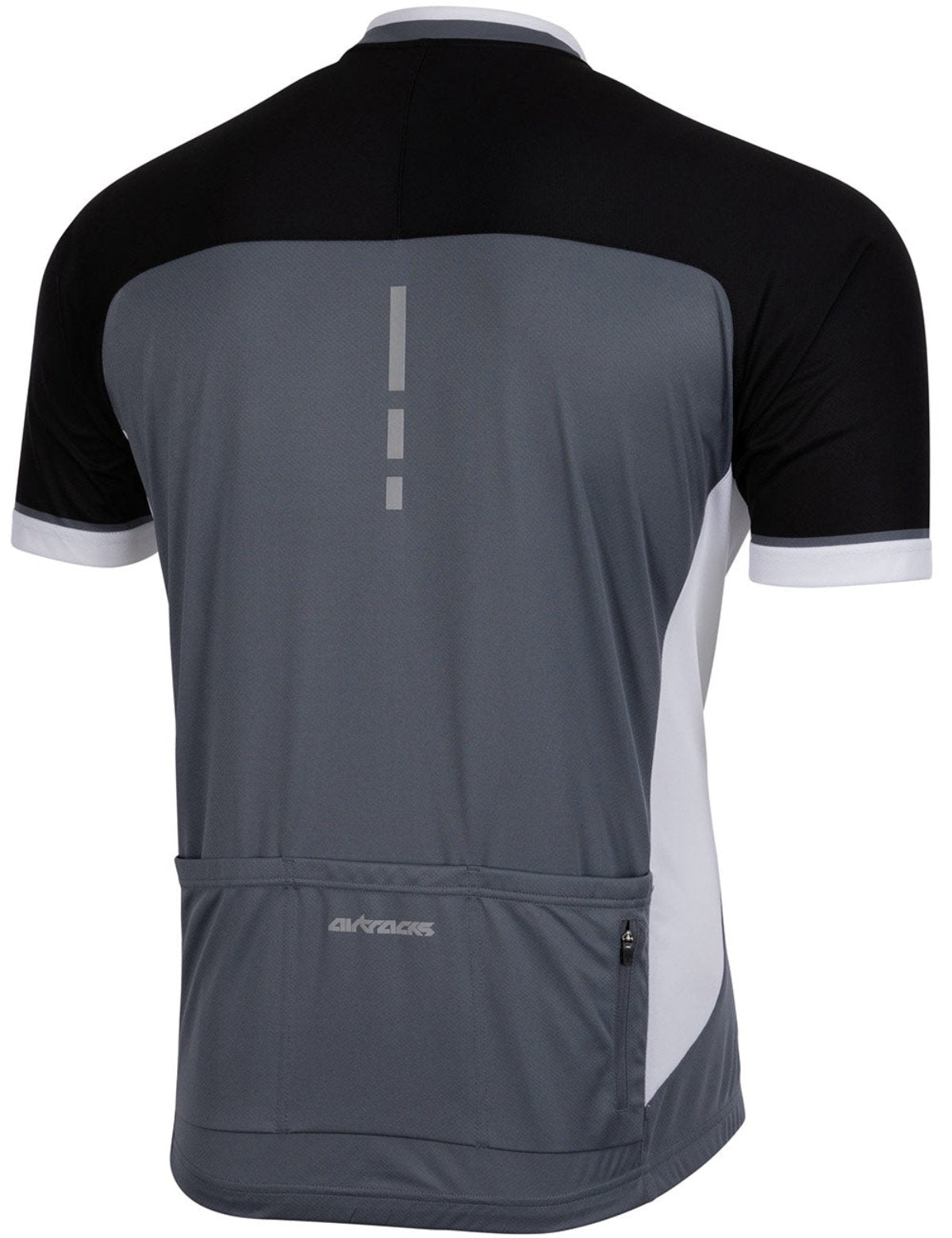 airtracks-pro-t-ii-maillot-v-lo-homme-gris-noir-3-poches image 4