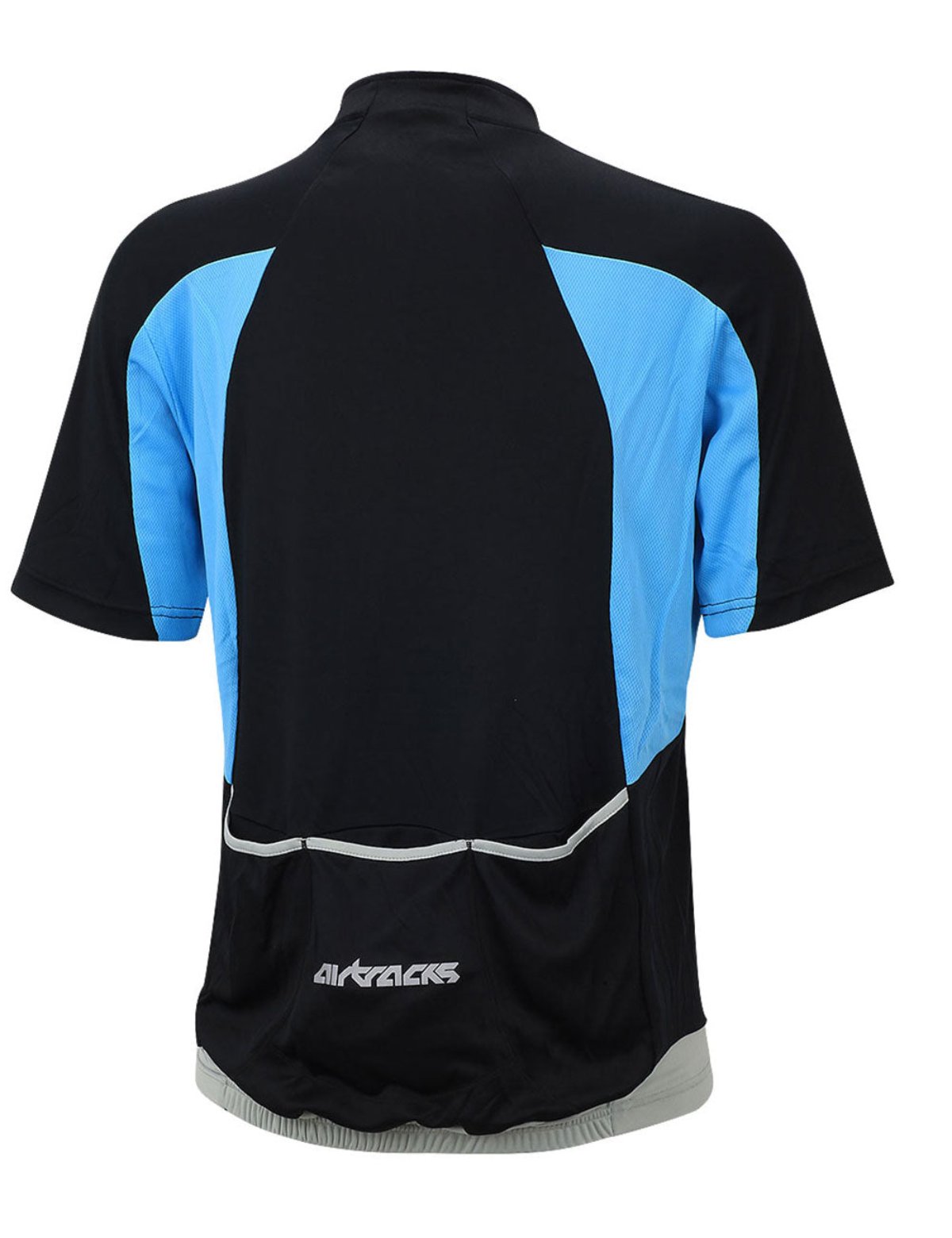 airtracks-pro-t-maillot-v-lo-homme-noir-bleu-respirant image 2