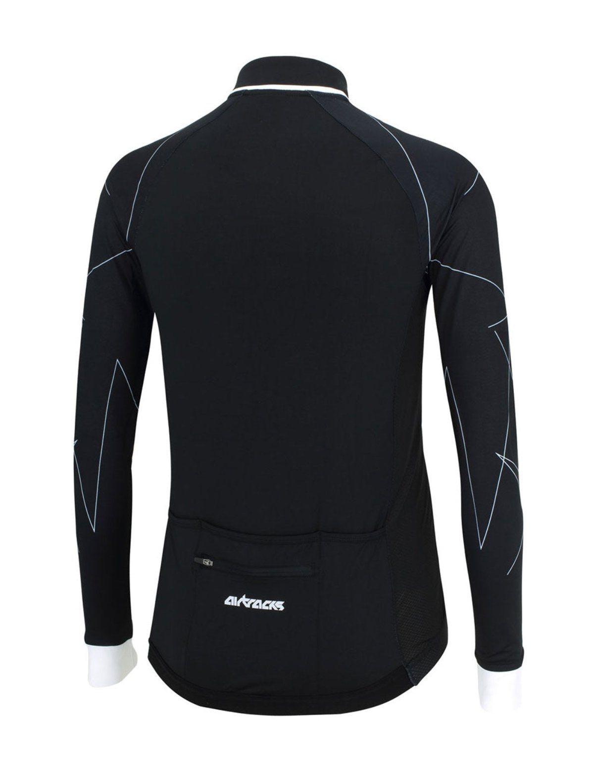 airtracks-pro-line-maillot-v-lo-manches-longues-noir-blanc image 2