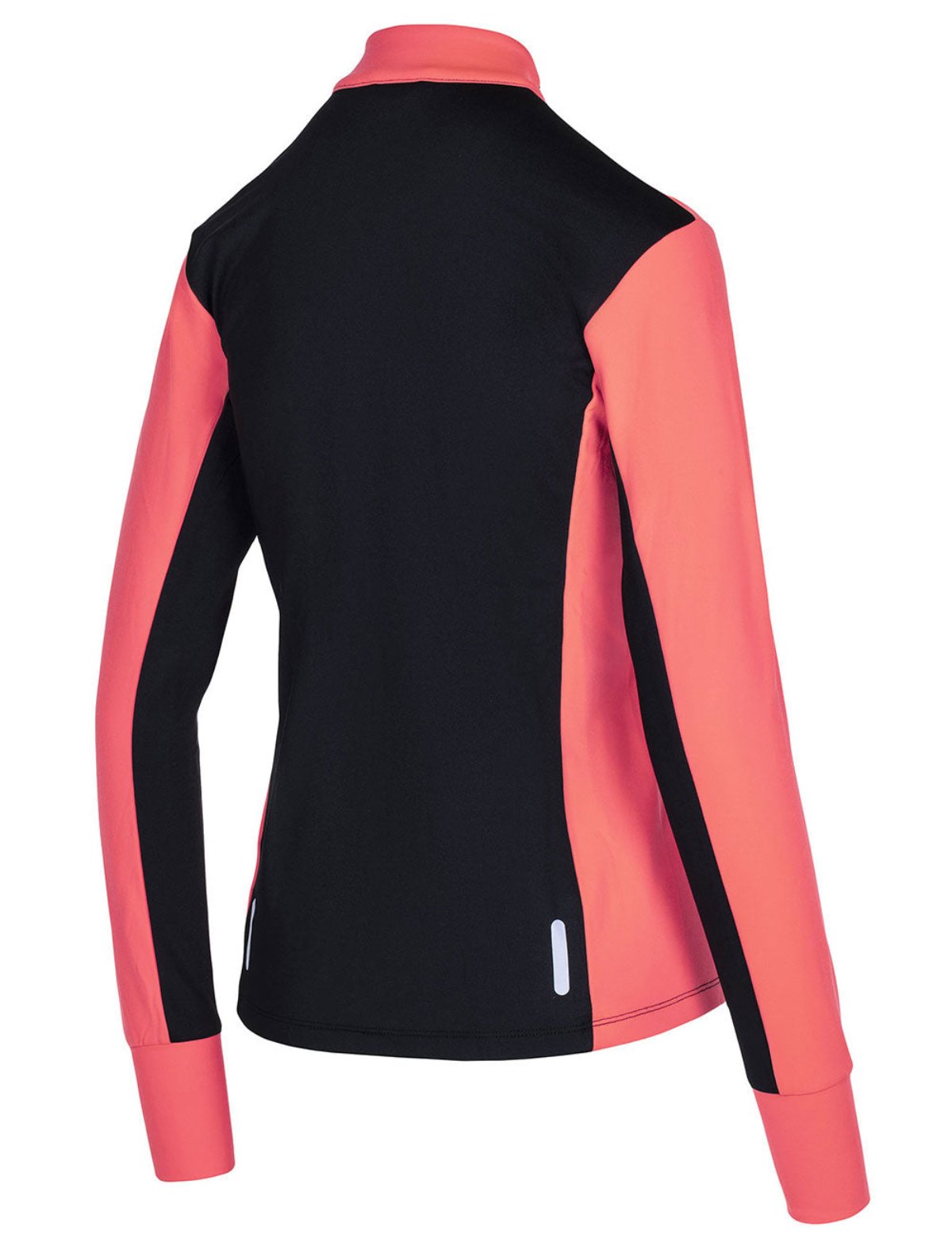 airtracks-pro-line-maillot-running-femme-manches-longues-noir-rouge-m-2 image 4