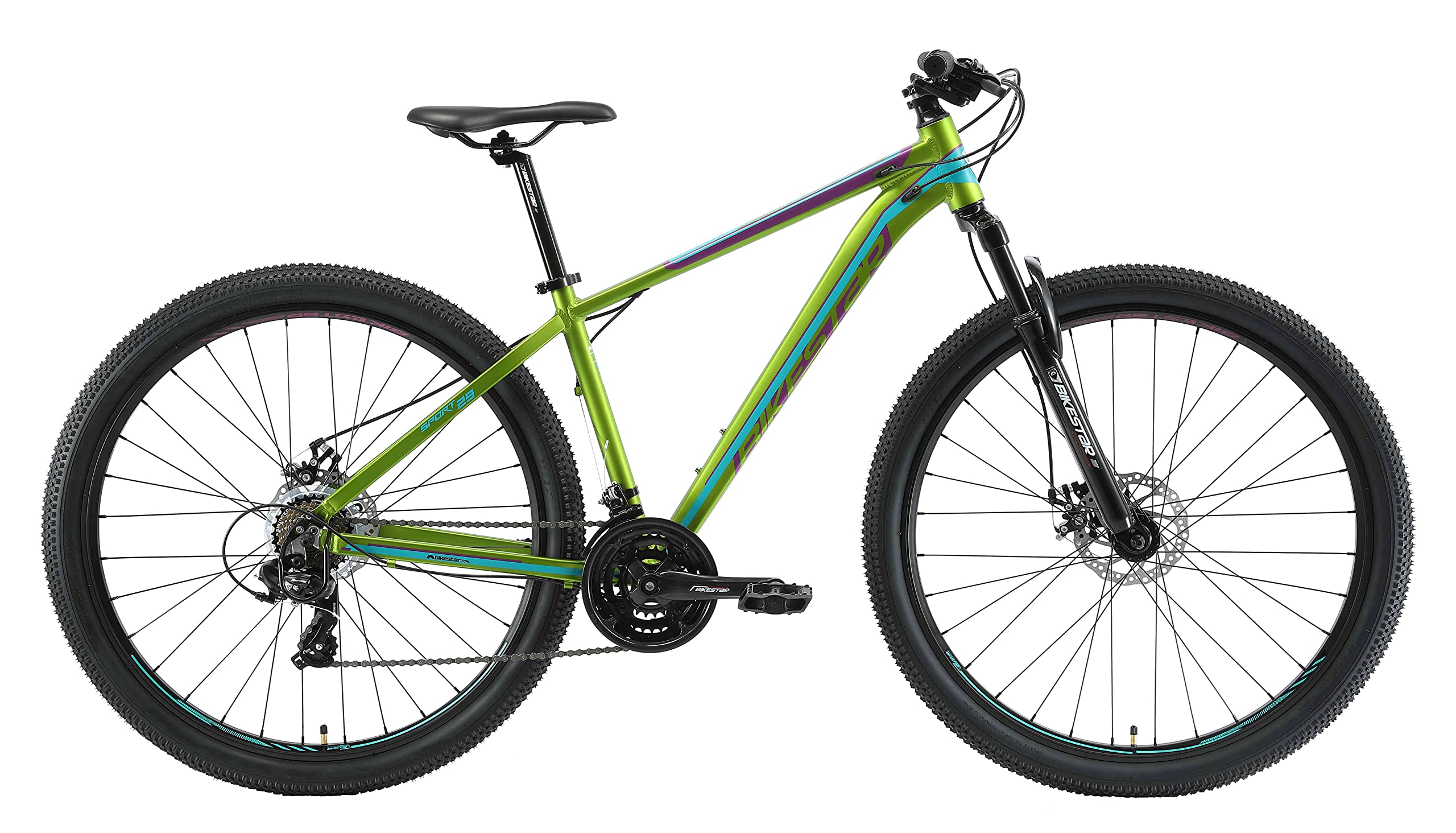 bikestar-vtt-29-pouces-21-vitesses-vert-bleu-cadre-17 image 2