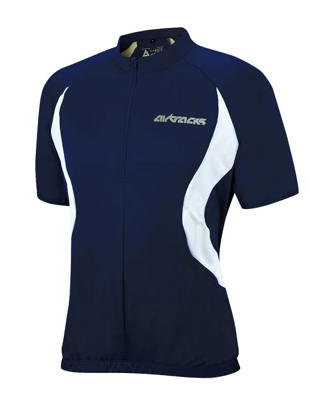 airtracks-team-maillot-v-lo-homme-manches-courtes-bleu image 1