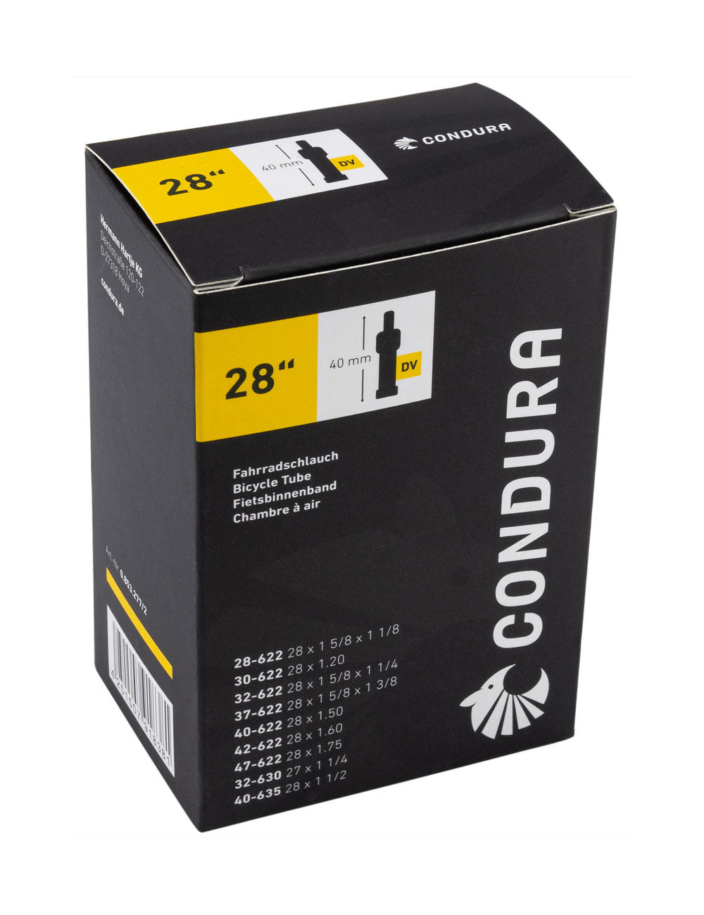 airtracks-condura-chambre-air-v-lo-28-pouces-dv-40-mm image 1