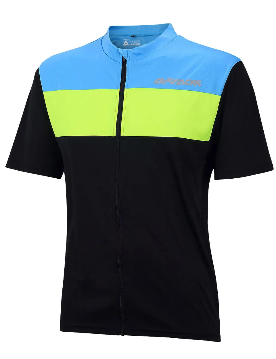 airtracks-pro-air-maillot-v-lo-homme-manches-courtes-noir image 1