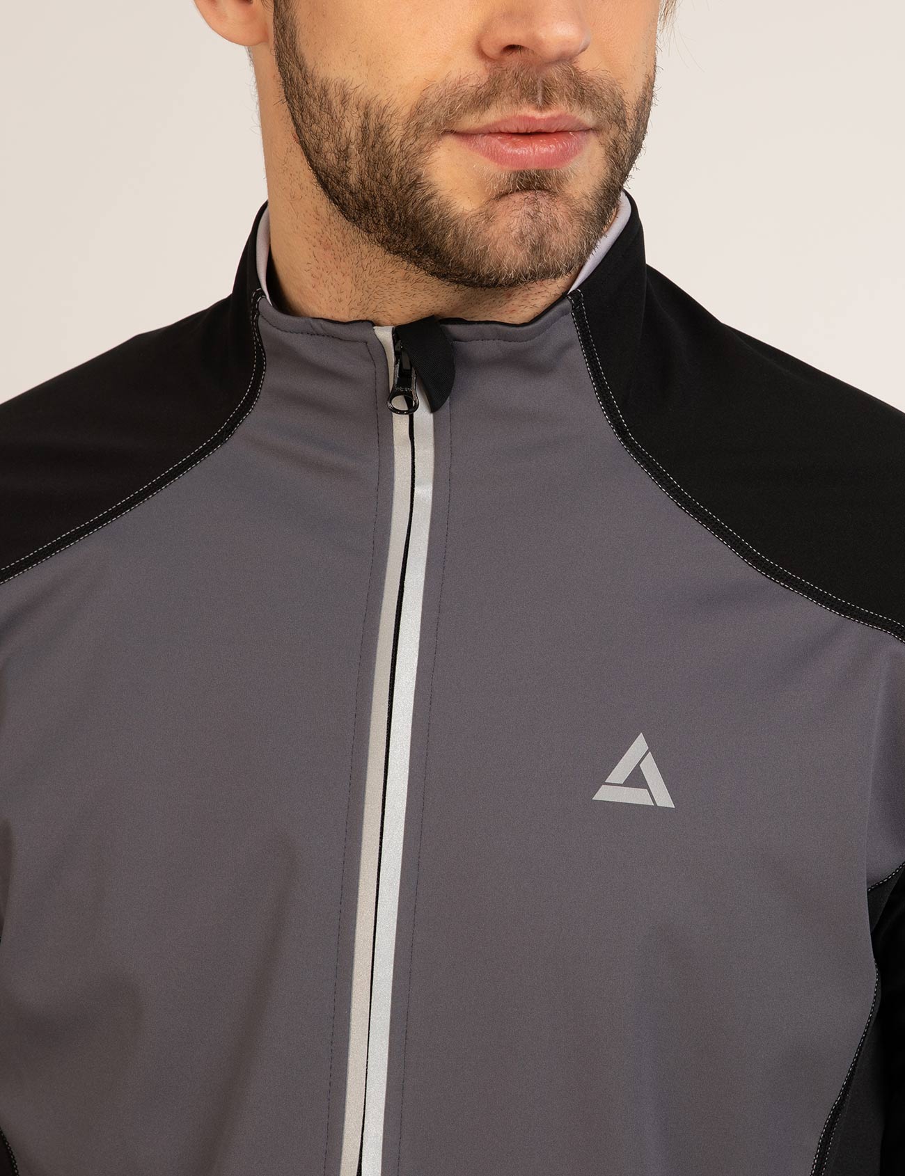 airtracks-comfort-line-veste-v-lo-homme-noir-gris-hiver image 6