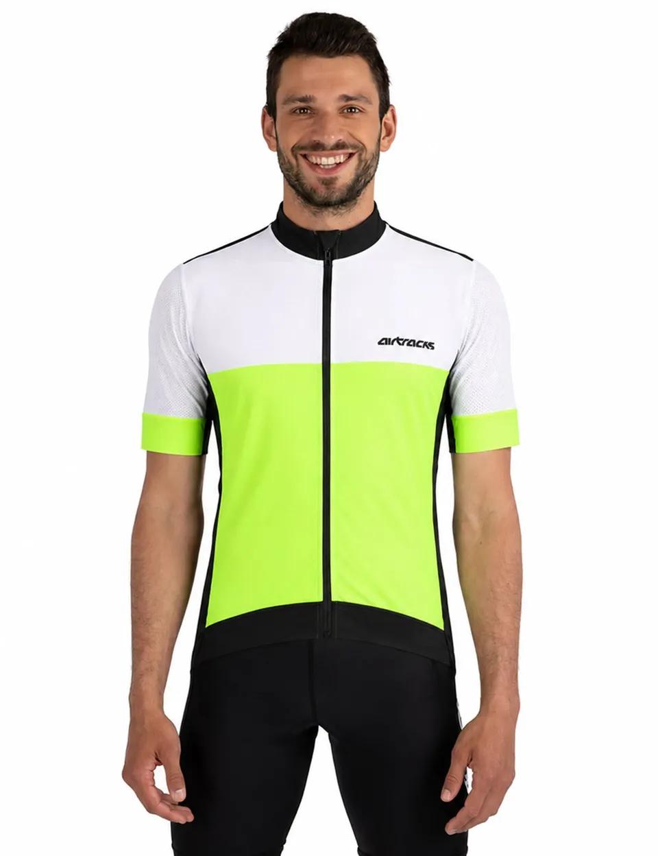 airtracks-pro-team-line-iii-maillot-v-lo-homme-blanc image 1