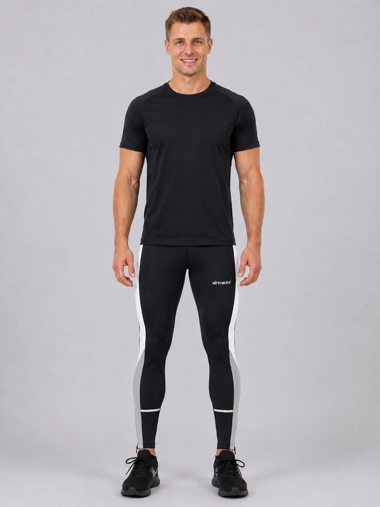airtracks-v-tements-de-course-pantalon-tight-noir-collant-homme image 1