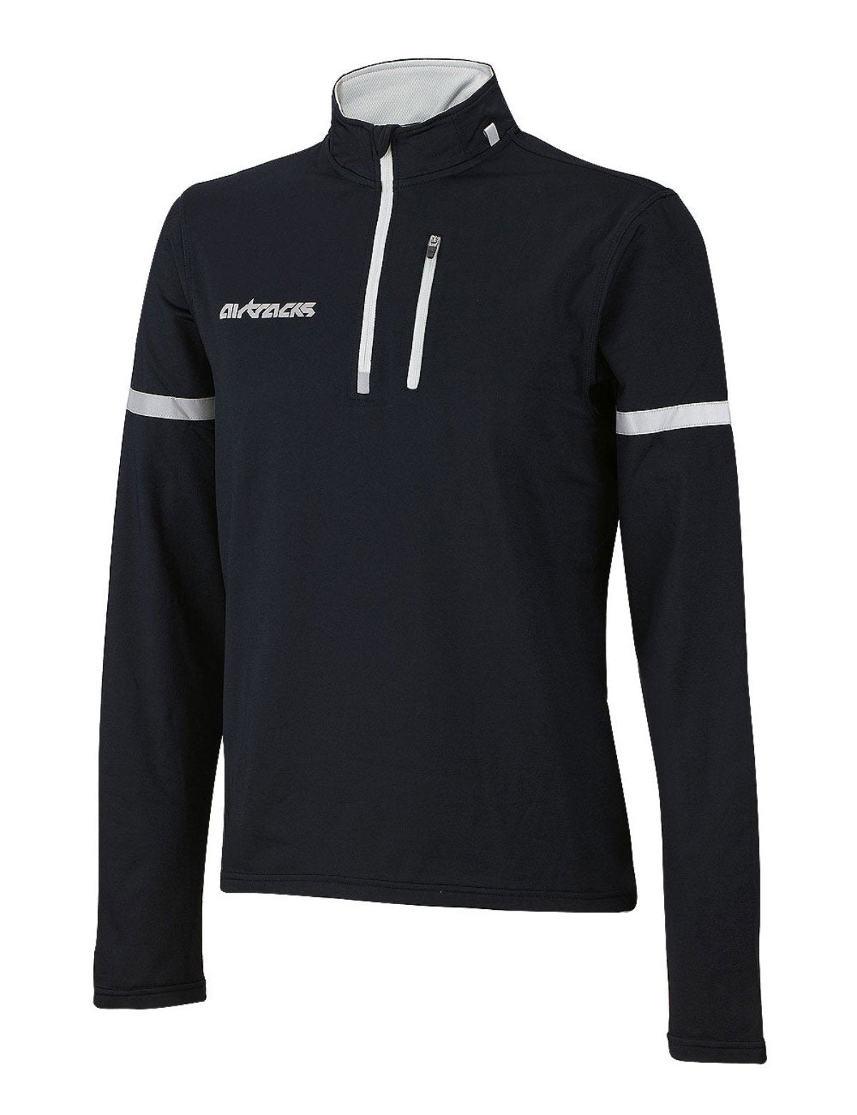 airtracks-thermo-maillot-v-lo-hiver-homme-noir-manches-longues image 4
