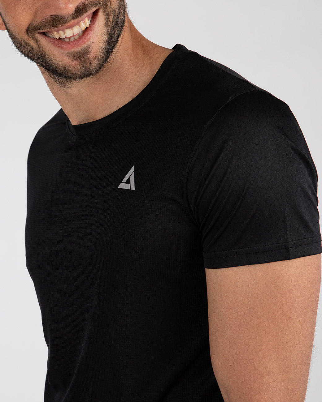 airtracks-comfort-line-t-shirt-running-noir-manches-courtes-m image 6