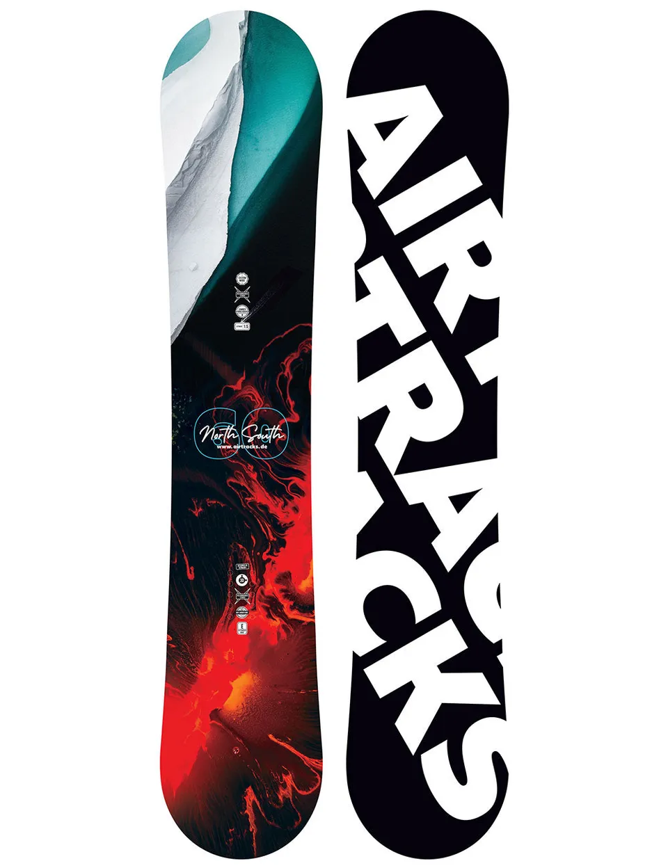 airtracks-north-south-4-snowboard-camber-wide-homme image 1