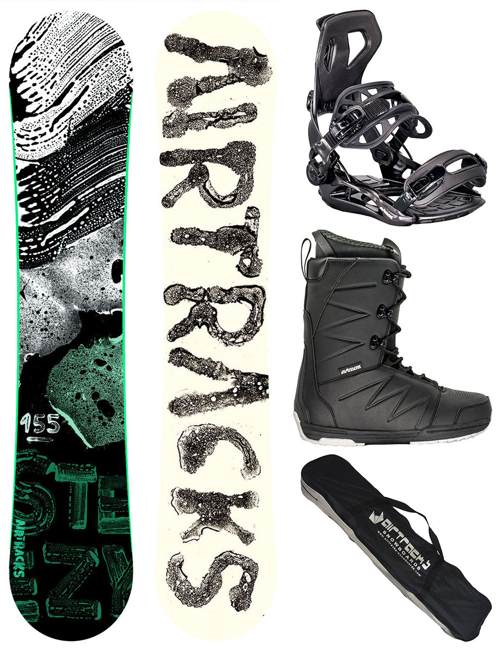 airtracks-steeze-set-snowboard-homme-155-cm-hybrid-rocker image 1