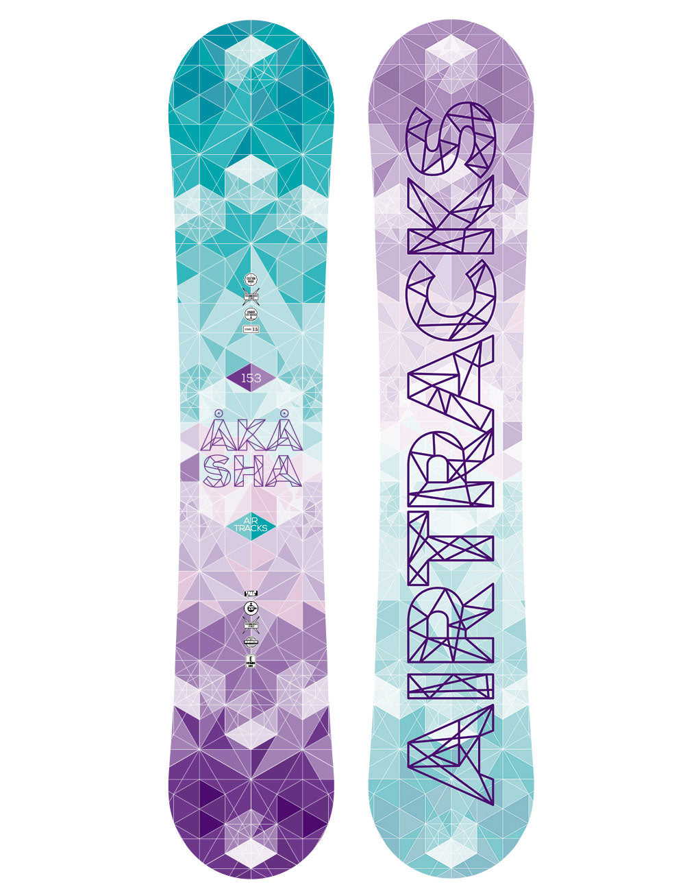 airtracks-akasha-zero-planche-snowboard-femme-freestyle-147-cm image 1