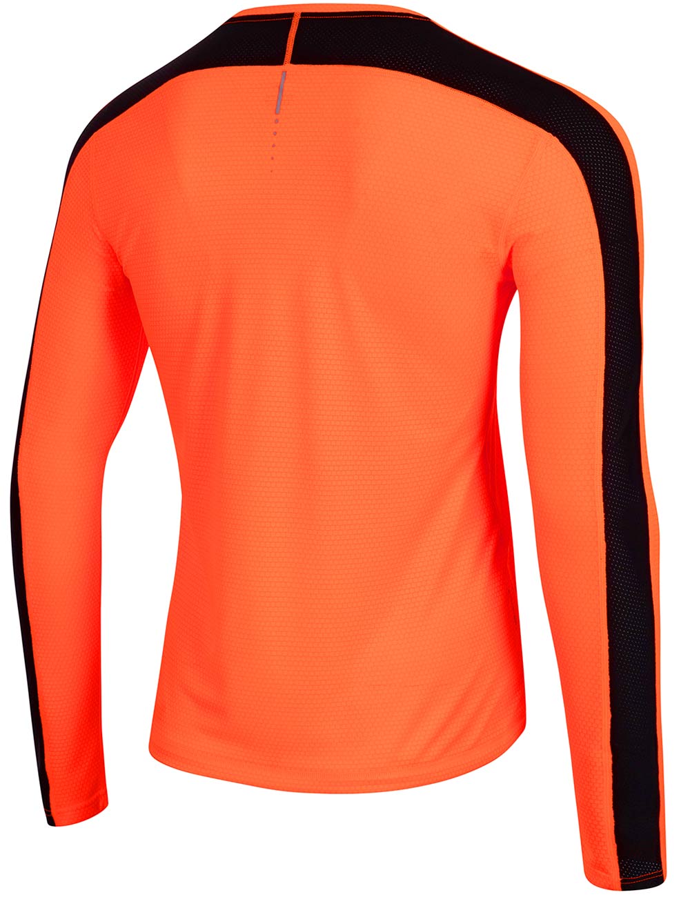 airtracks-pro-line-t-shirt-running-manches-longues-orange-noir image 3
