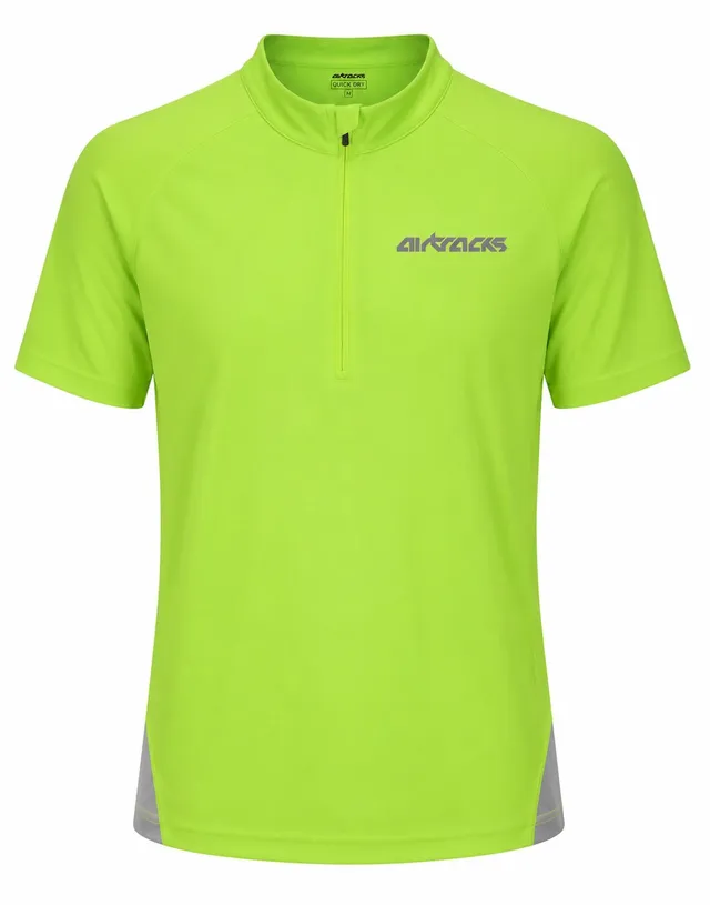 airtracks-airtech-t-shirt-running-n-on-homme-l-respirant-zip image 1