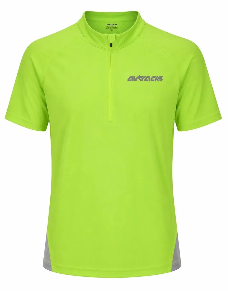 airtracks-airtech-t-shirt-running-n-on-homme-l-respirant-zip image 1