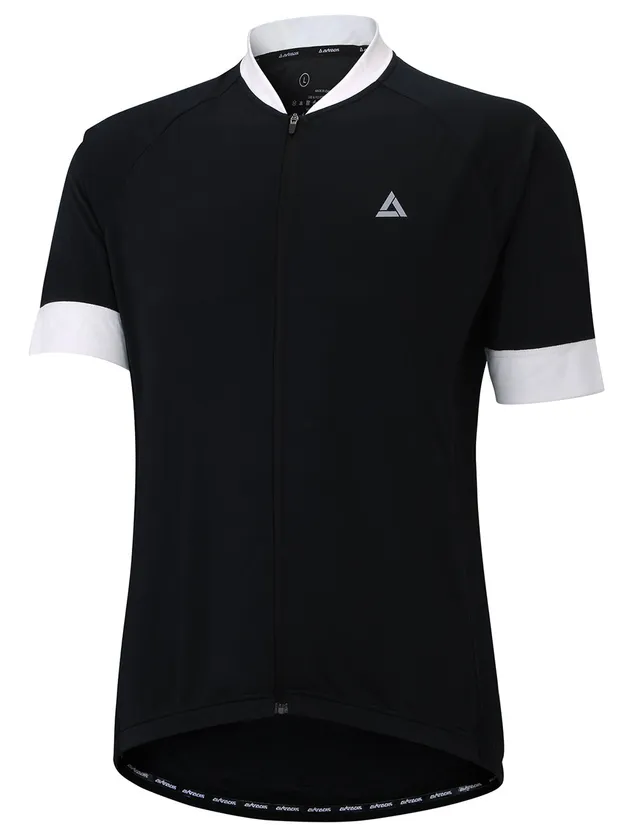 airtracks-comfort-line-maillot-v-lo-noir-blanc image 1
