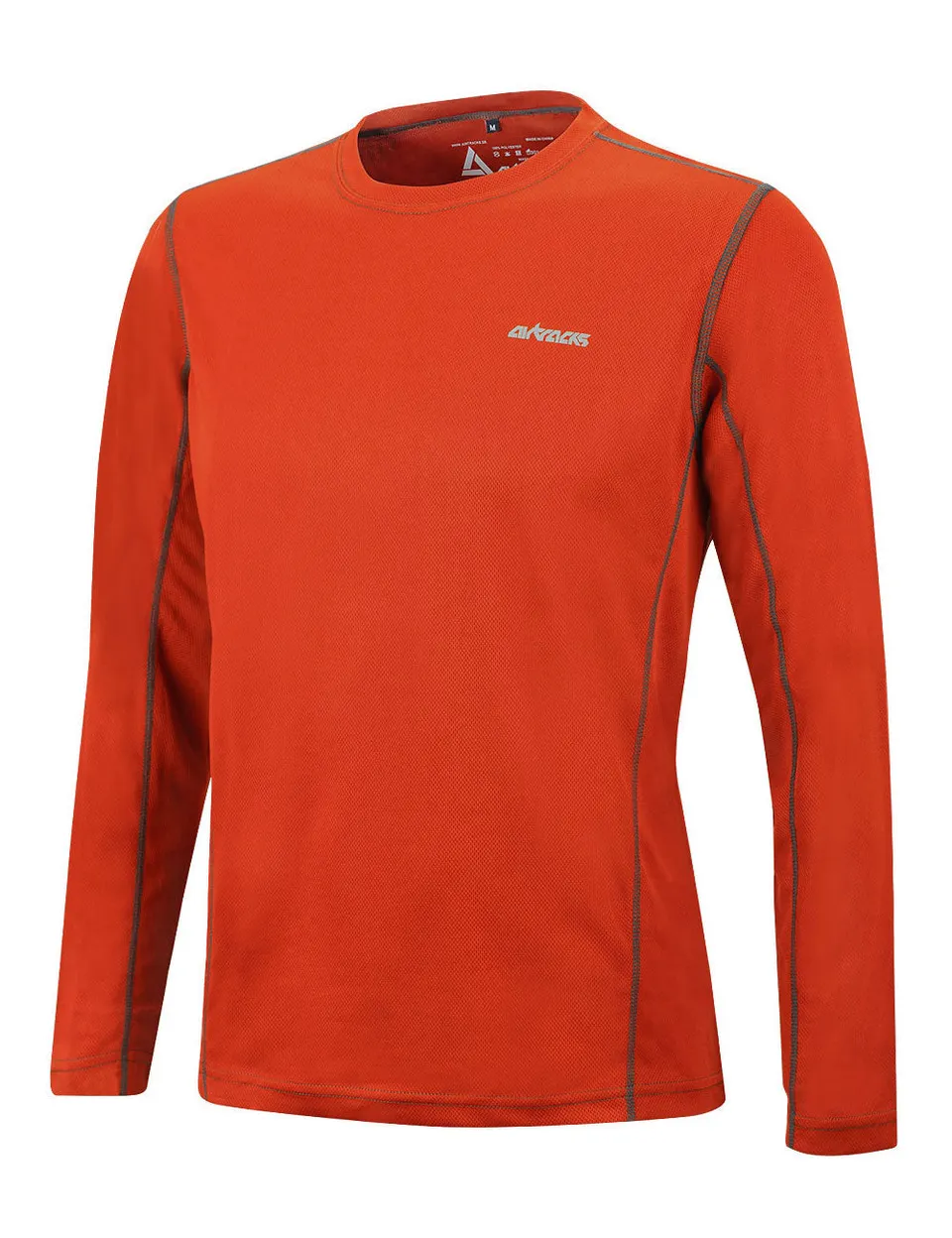 airtracks-pro-air-t-shirt-running-manches-longues-orange image 1