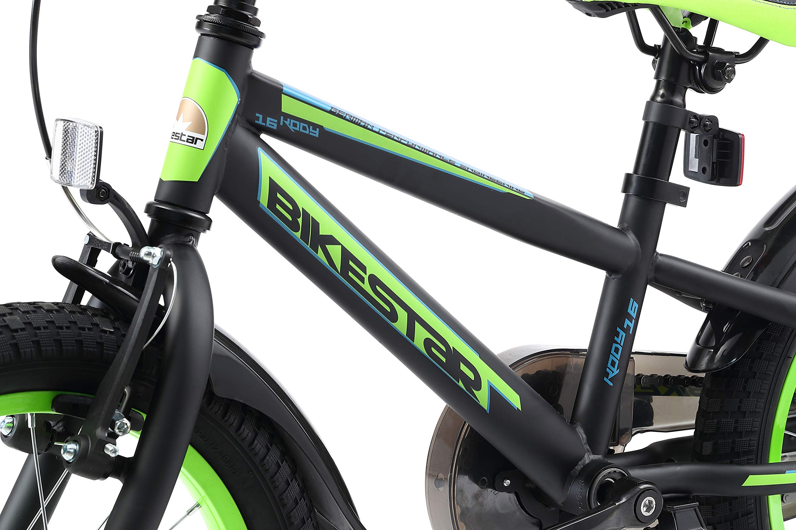 bikestar-kinderfahrr-der-v-lo-enfant-16-pouces-noir-vert image 7