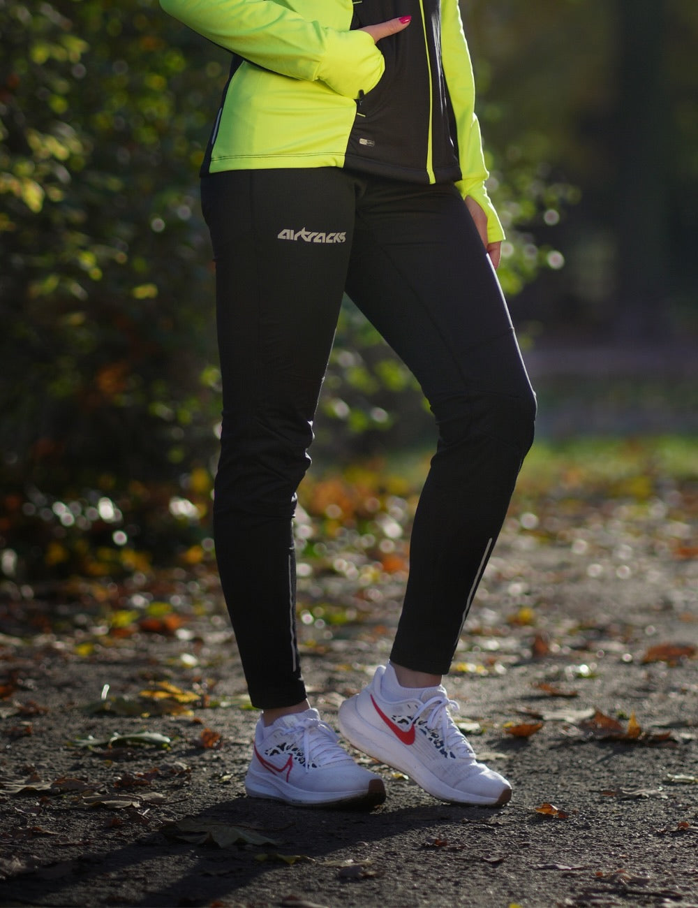 airtracks-pro-line-ensemble-running-femme-noir-rouge image 3