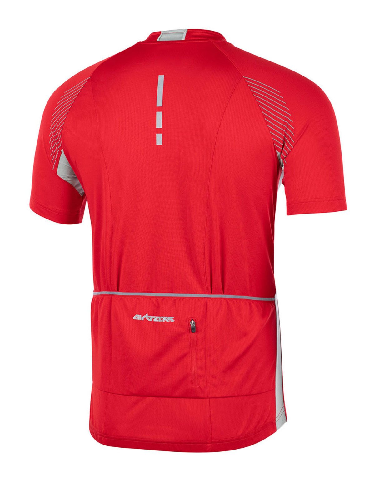 airtracks-team-ii-maillot-v-lo-homme-gris-rouge image 3