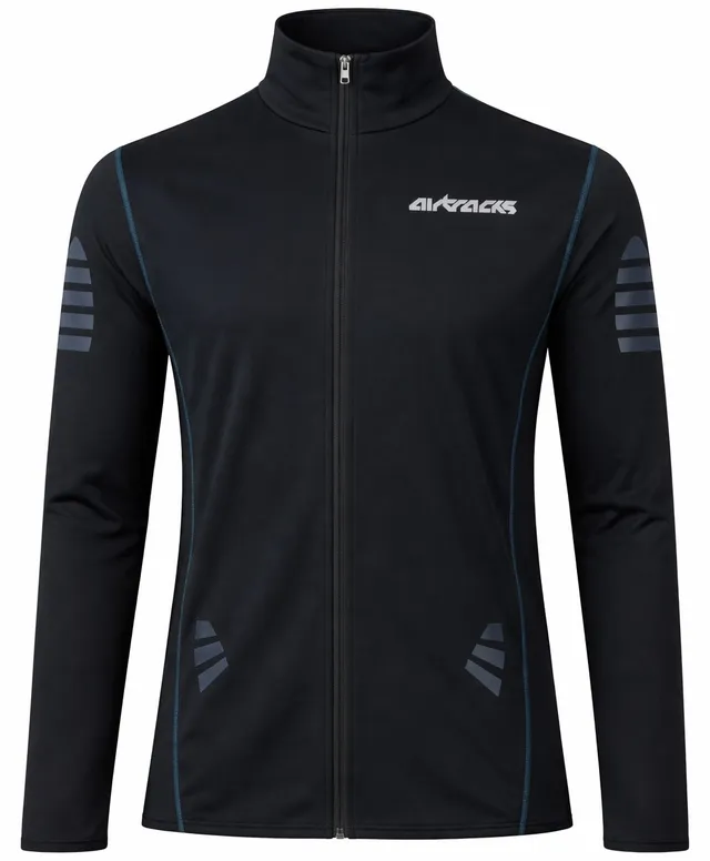 airtracks-pro-maillot-v-lo-hiver-homme-noir-bleu image 1