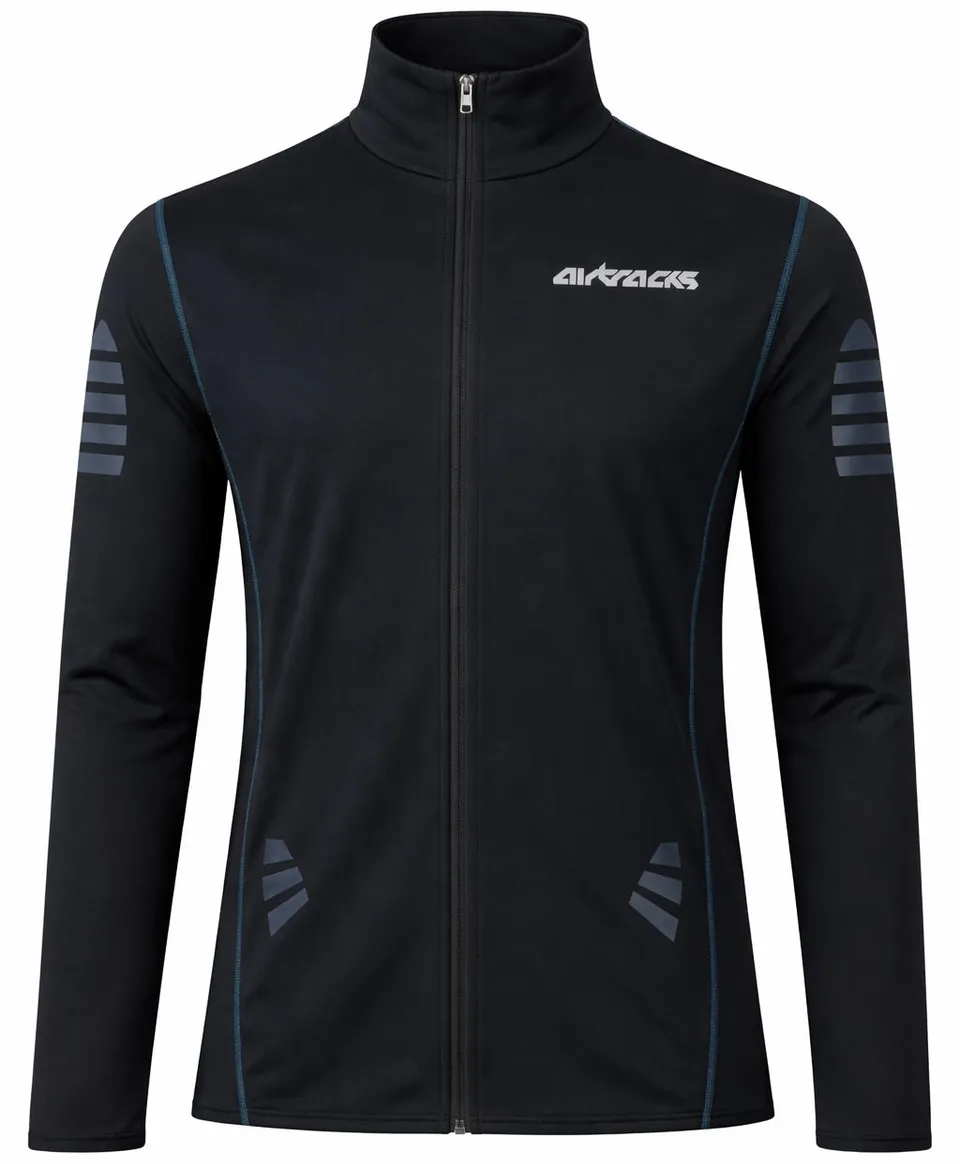 airtracks-pro-maillot-v-lo-hiver-homme-noir-bleu image 1