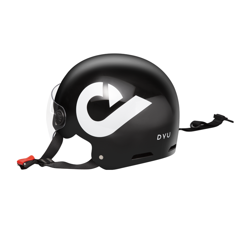 dyu-accessories-casque-v-lo-noir-57-62-cm-lunettes-uv400 image 5