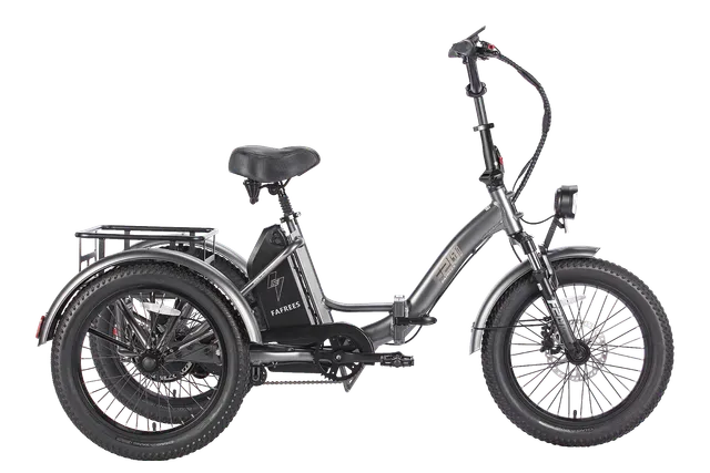 fafrees-f20-mate-tricycle-lectrique-cargo-gunmetal-black image 1