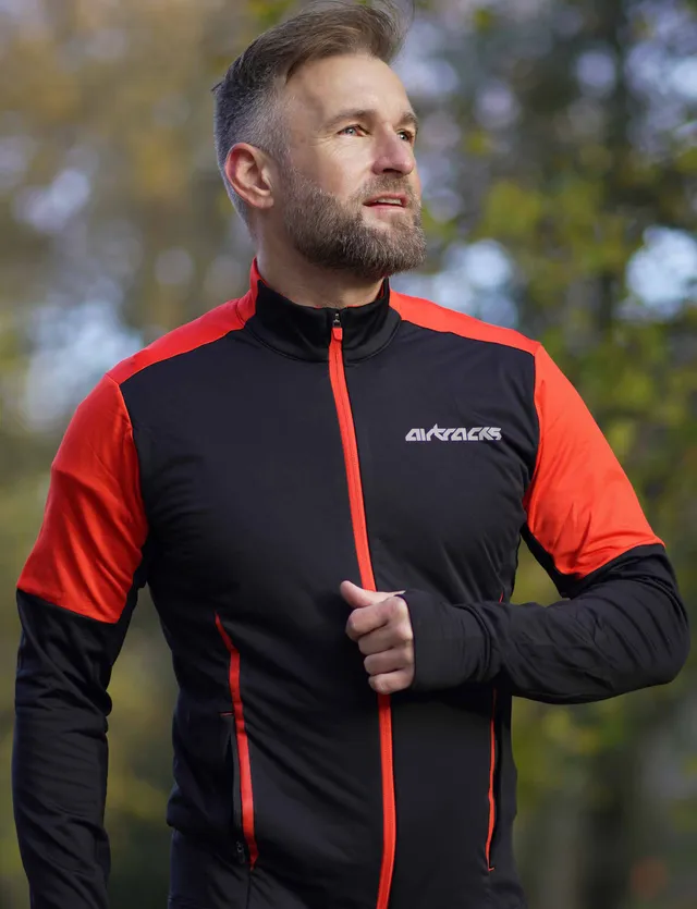 airtracks-pro-line-maillot-thermique-running-homme-manches-longues-noir-rouge image 1