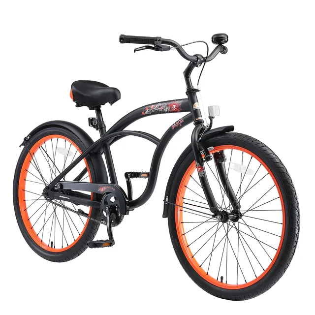 bikestar-cruiser-v-lo-enfant-24-pouces-noir-10-13-ans image 1