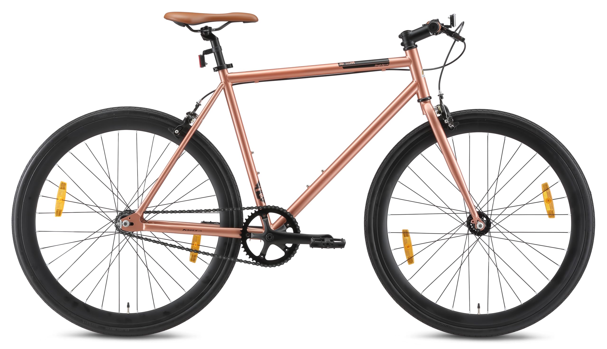 bikestar-fixie-single-speed-28-pouces-beige-53-cm image 2