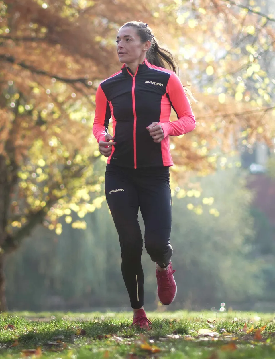 airtracks-pro-line-ensemble-running-femme-hiver-noir-rouge-2-pi-ces image 1