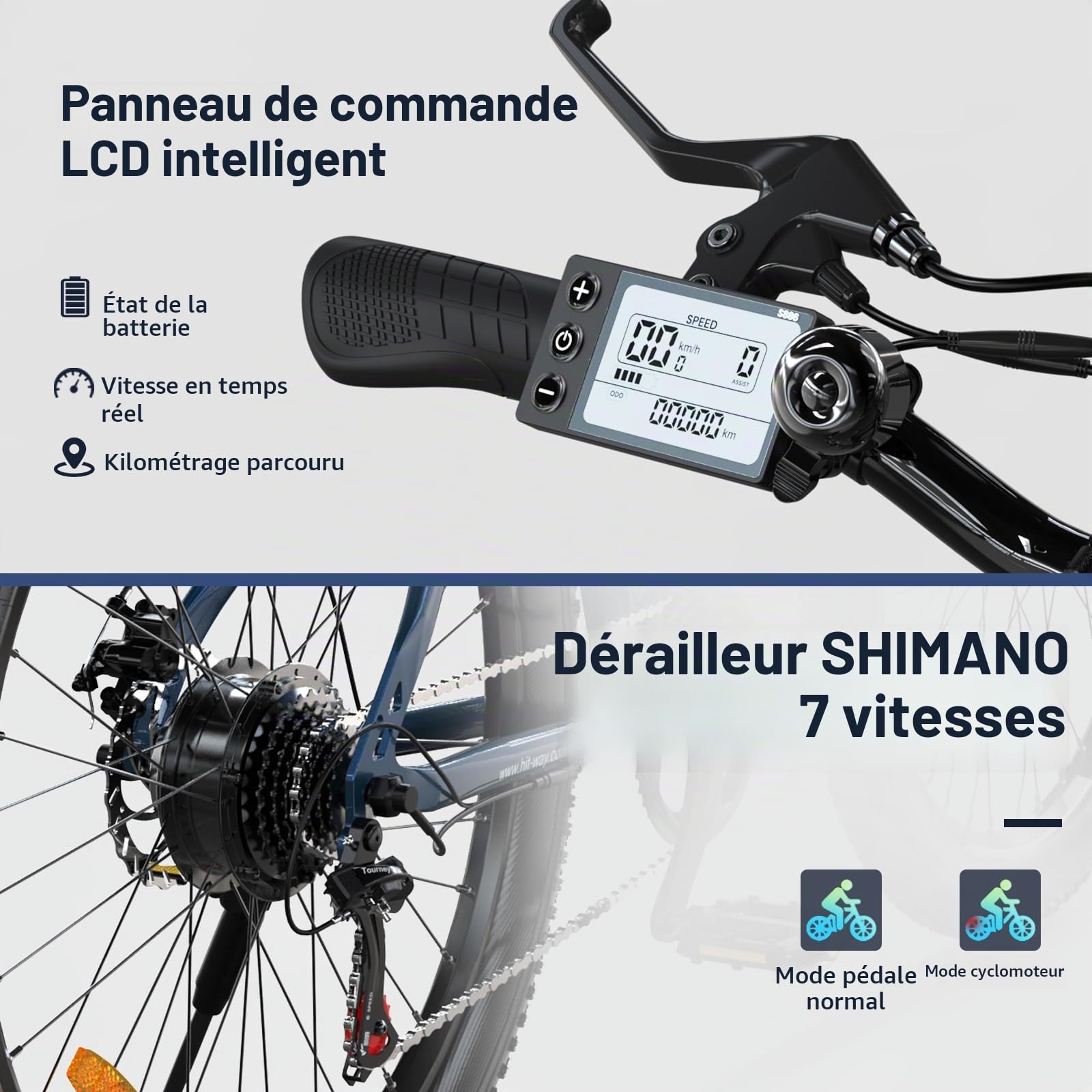 hitway-vtt-lectrique-26x3-0-48v-15ah-moteur-250w-noir image 5