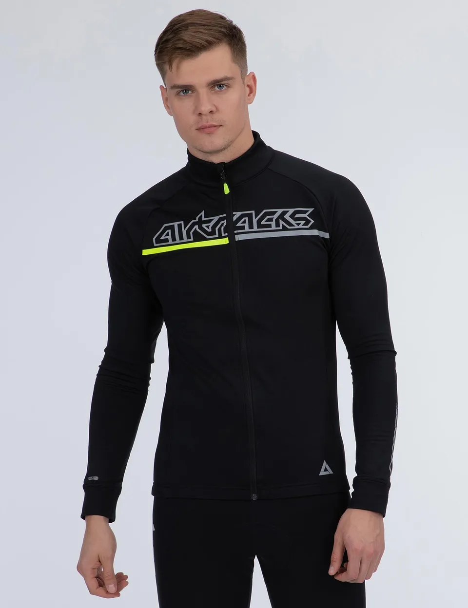 airtracks-team-maillot-v-lo-hiver-noir-n-on-manches-longues image 1