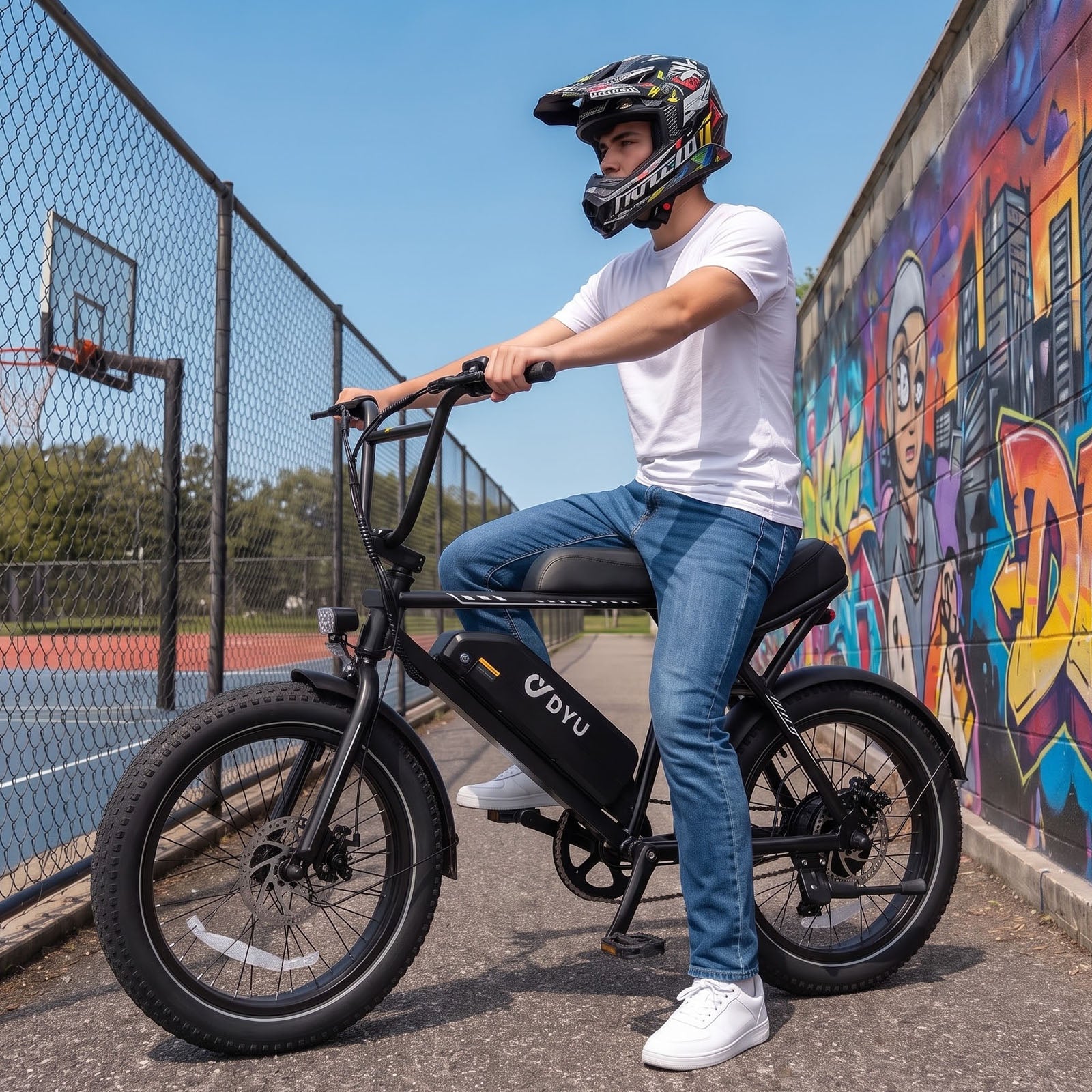 dyu-ux-bmx-v-lo-lectrique-fat-20-pouces-noir image 2
