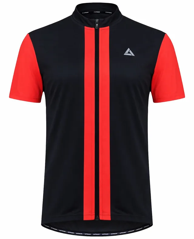 airtracks-pro-line-ii-maillot-v-lo-homme-noir-rouge image 1
