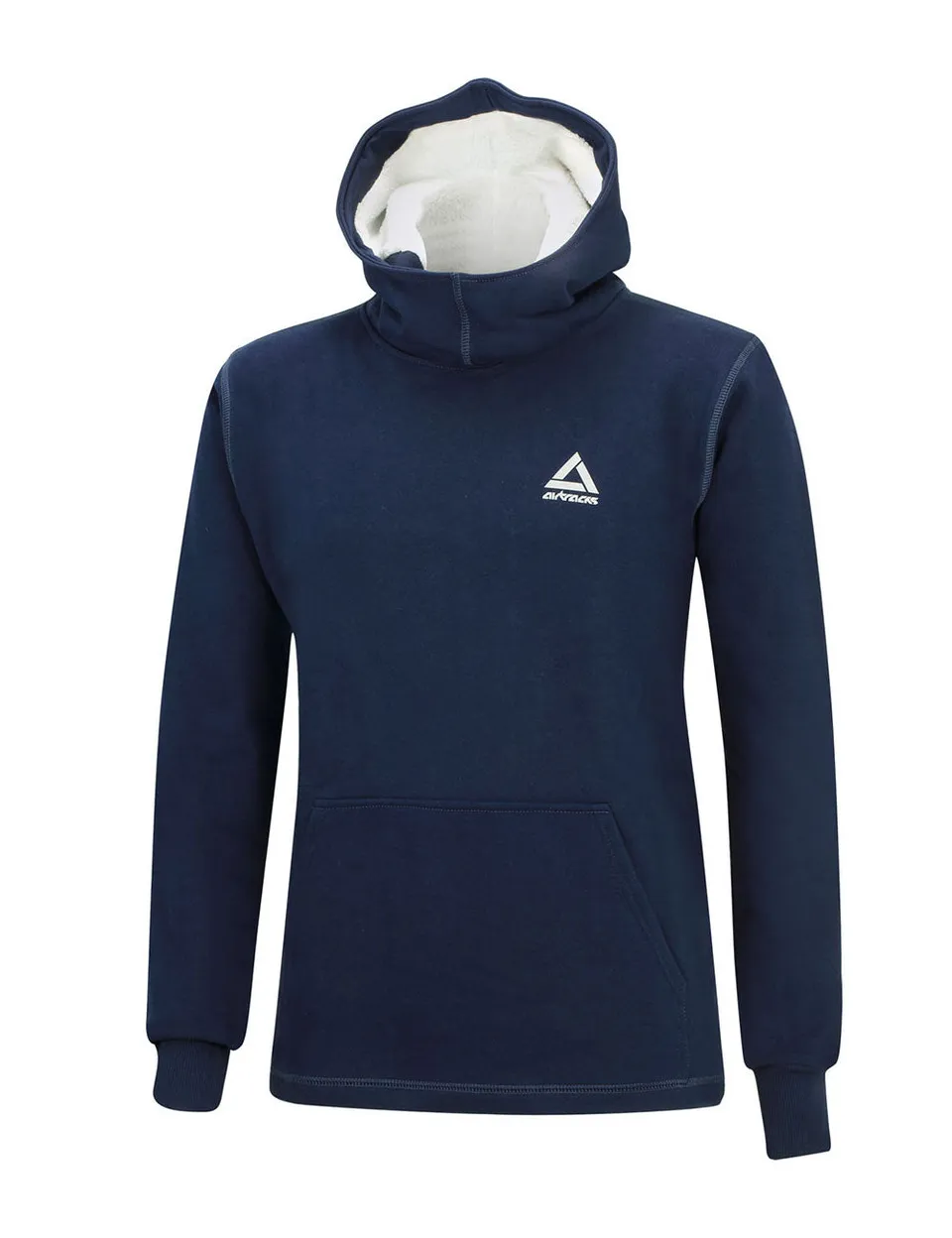 airtracks-streetwear-sweat-capuche-homme-bleu-marine-coton image 1