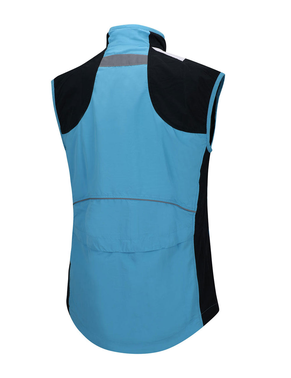 airtracks-gilet-v-lo-femme-bleu-clair-respirant-coupe-vent-taille-m image 2
