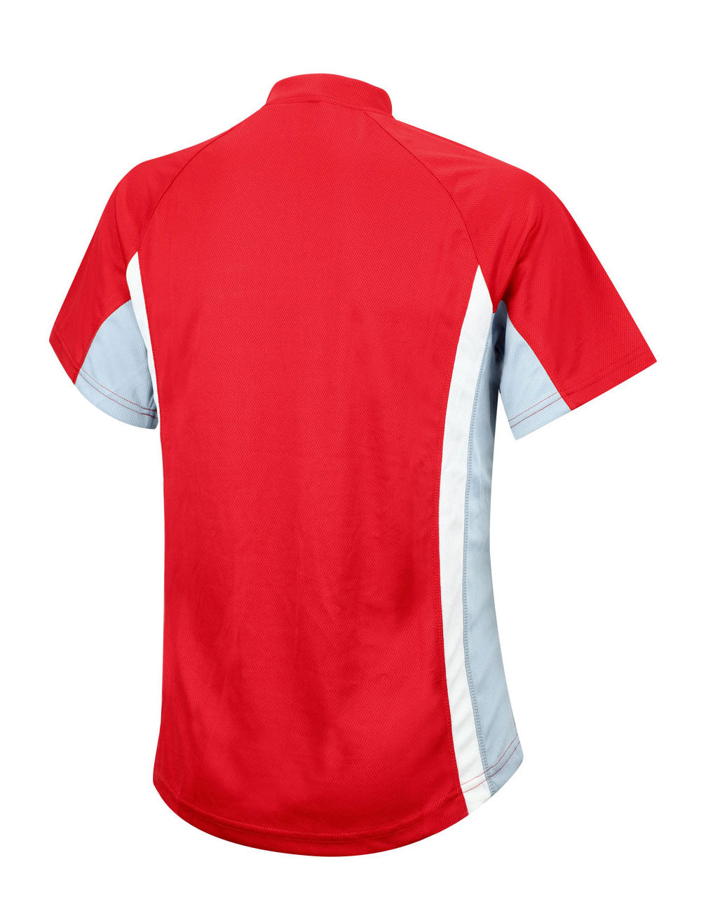 airtracks-course-t-shirt-running-unisexe-manches-courtes-rouge-zip image 2