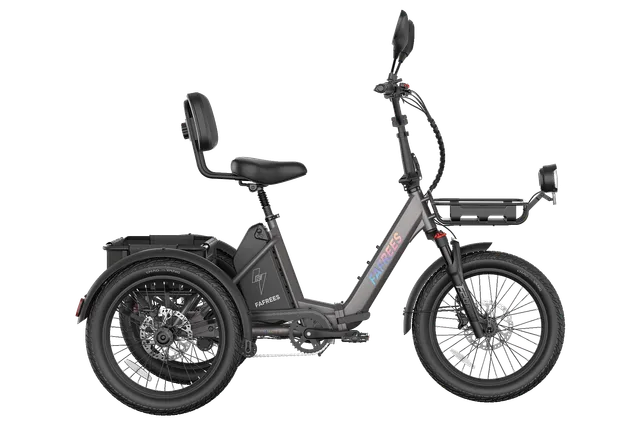 fafrees-f20-mate-ii-trike-lectrique-gunmetal-black-48v-21ah image 1